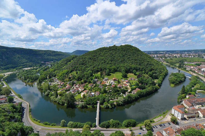 Besançon et ses alentours en hélicoptère - 40 min