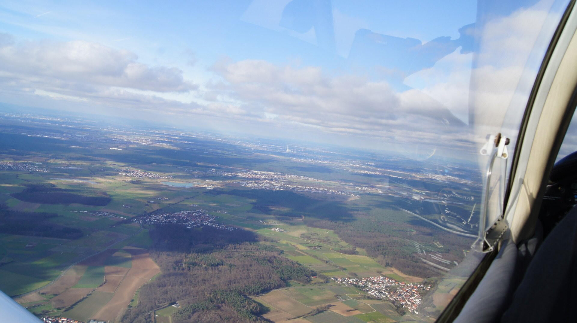 Erlebnisflug Monte-Kali bei Neuhof/Fulda