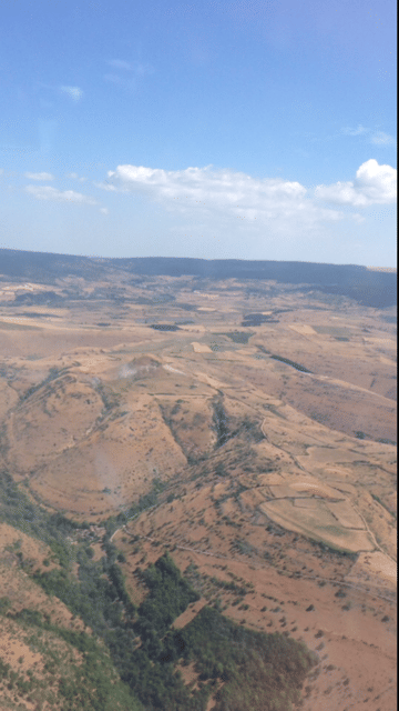 plateau du Larzac vers Millau