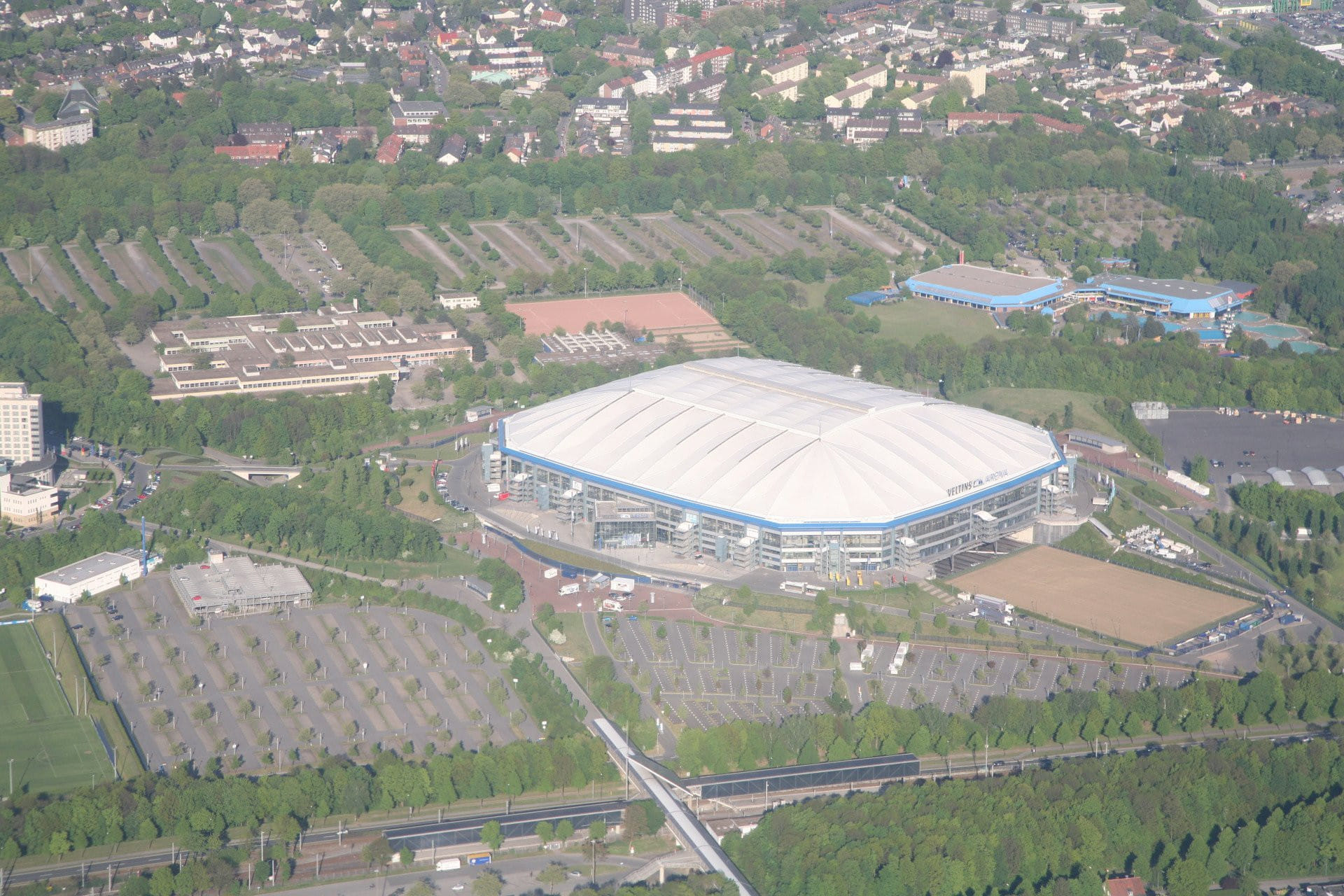 Rundflug über das Münsterland und dem Ruhrgebiet
