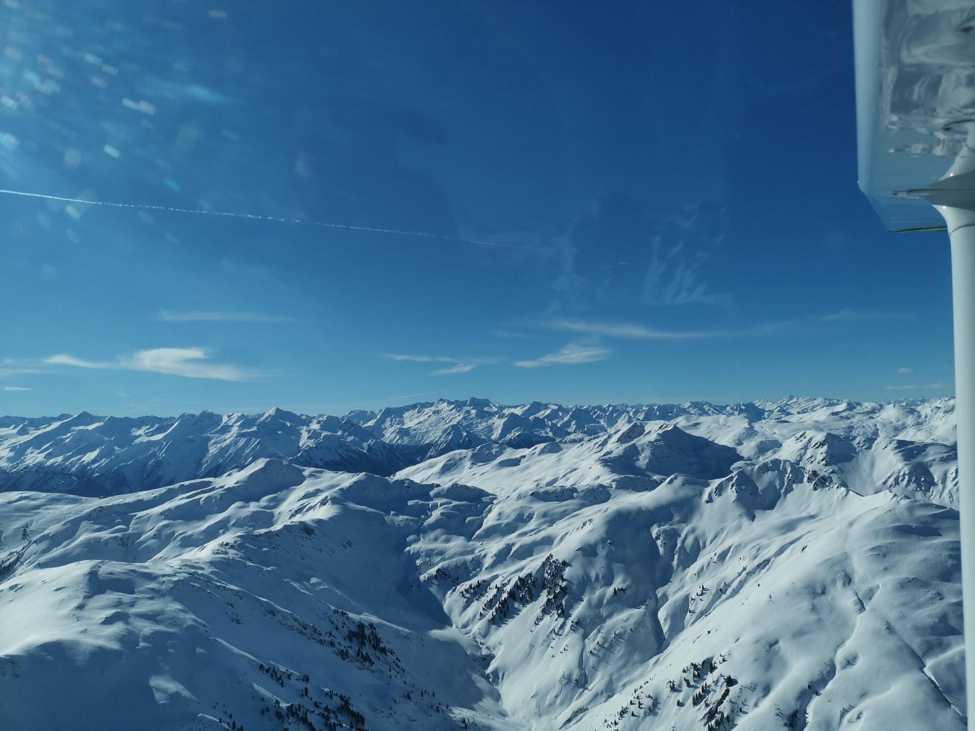 Alpenrundflug von Landshut aus über den Chiemsee