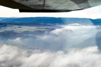 Rundflug Rheinfall und malerischer Bodensee