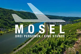 2-3 Personen Rundflug: Bonn->Koblenz->Mosel & zurück