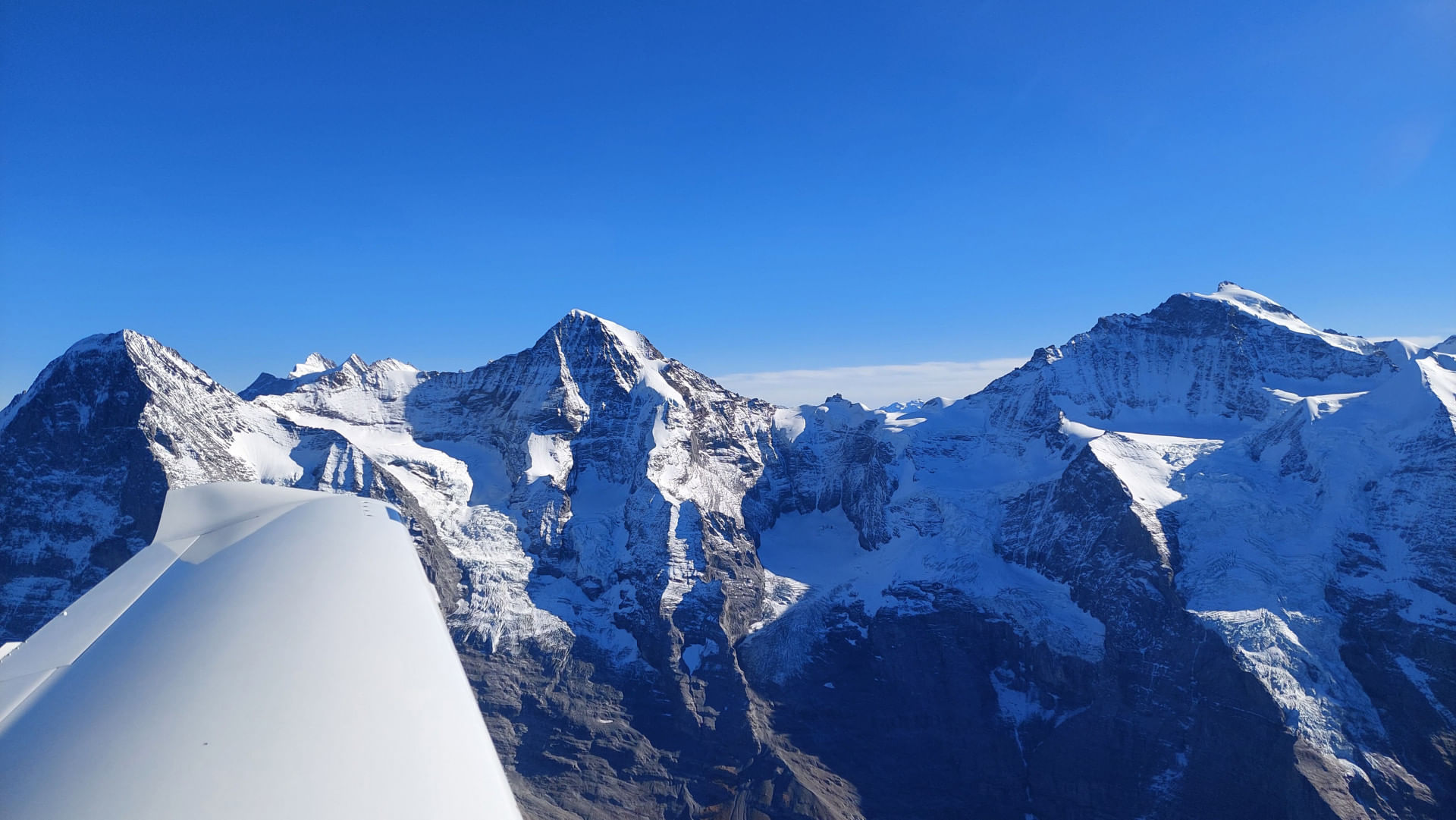 Matterhorn und Eiger, Mönch und Jungfrau