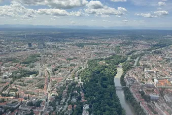 Entdecke München und das Voralpenland aus der Luft