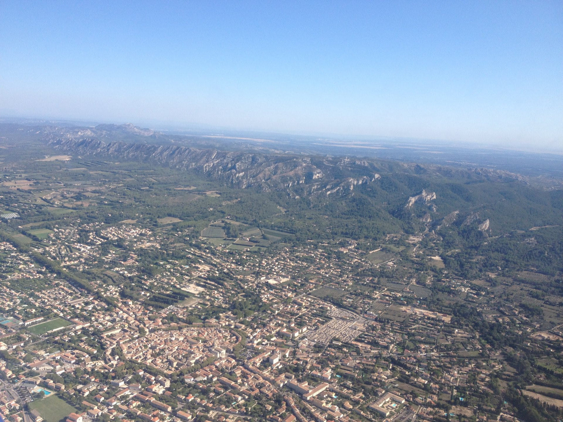 La Camargue vue du ciel