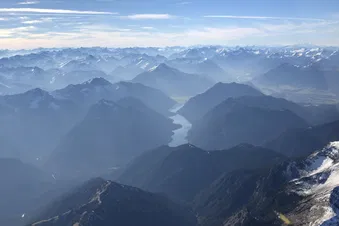 Zugspitze und Hochvogel (Allgäuer Alpen Rundflug)