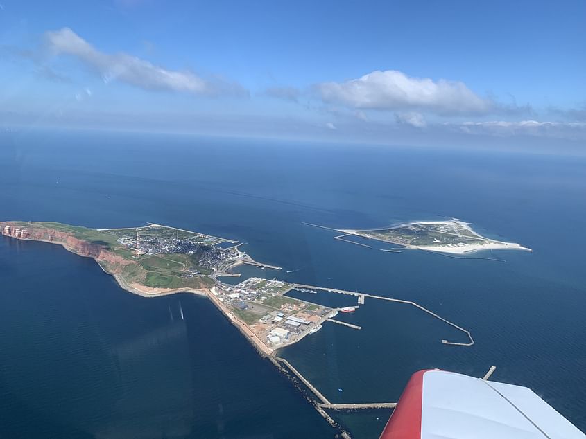 Von Wangerooge nach und um Helgoland herum