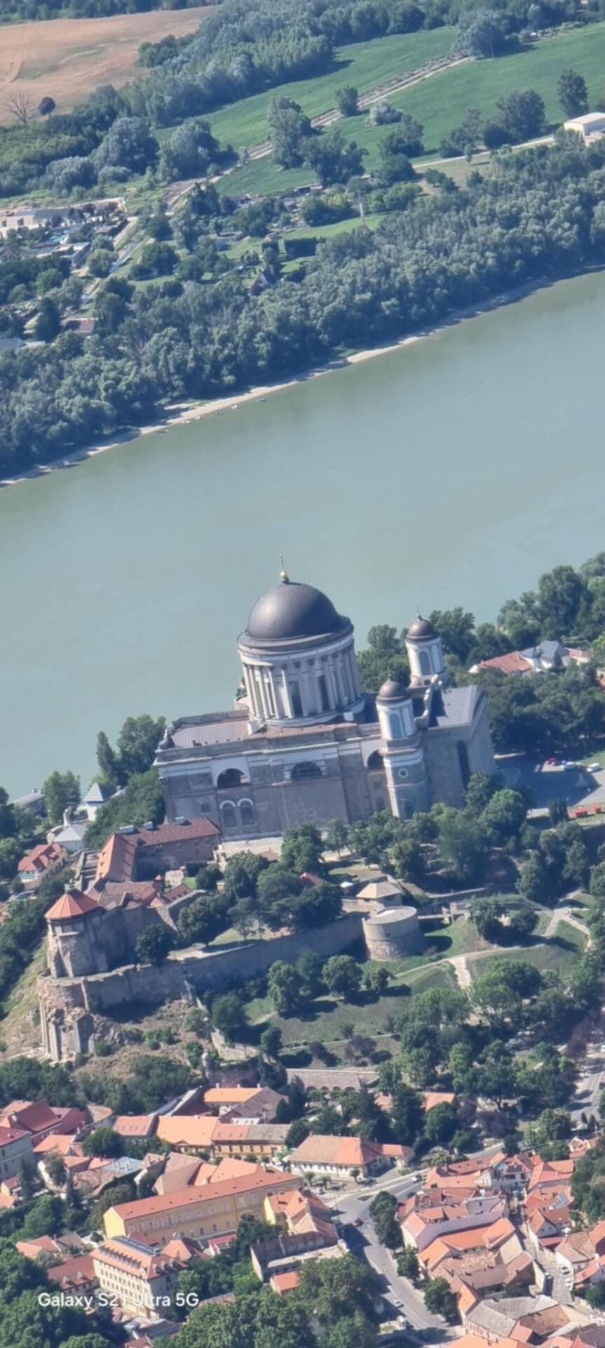 The view of the Basilica over the city