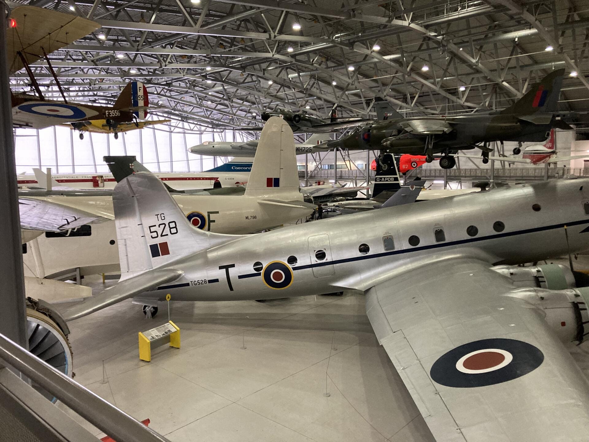 Flight to Duxford to visit Museum