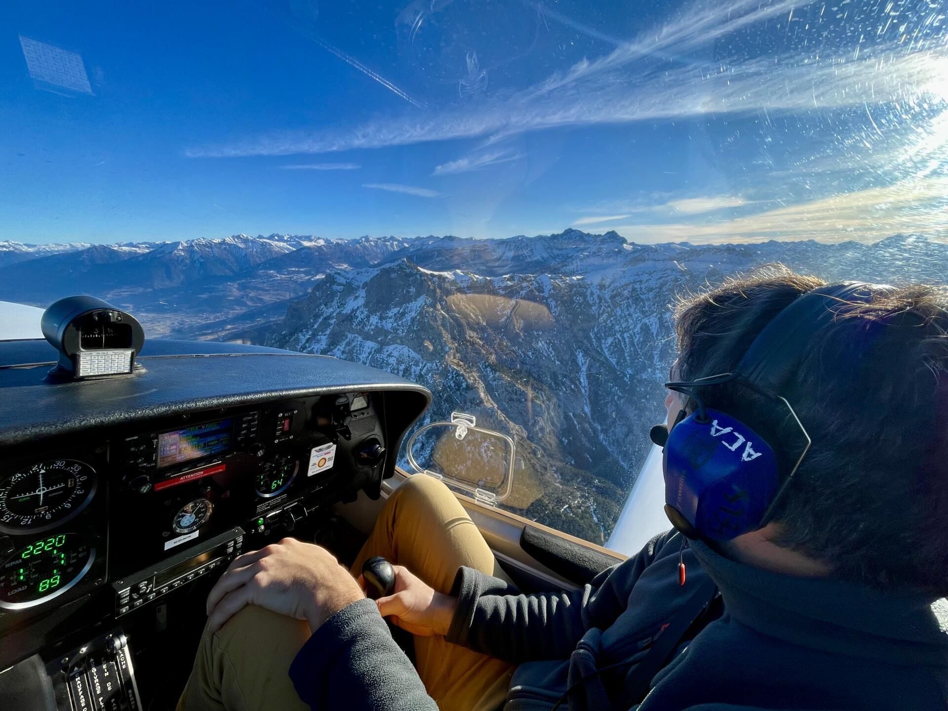 La vue sur les montagnes.. un spectacle magique pour tous
