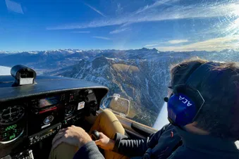 La vue sur les montagnes.. un spectacle magique pour tous