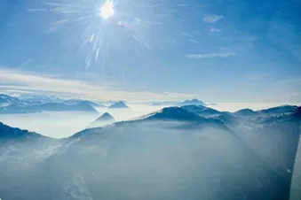 Mystische Stimmung über dem Vierwaldstättersee