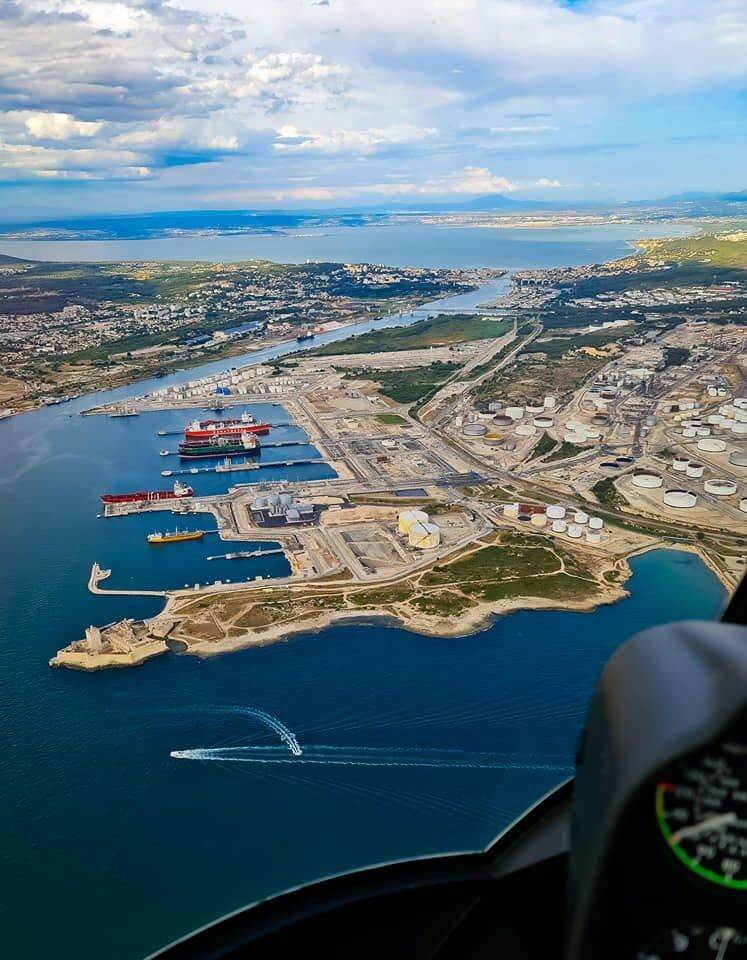Flamants de Camargue & aigles des Baux de Provence en hélico