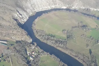 Un méandre de la Dordogne