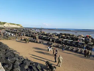 Balade aérienne : Les Plages du Débarquement