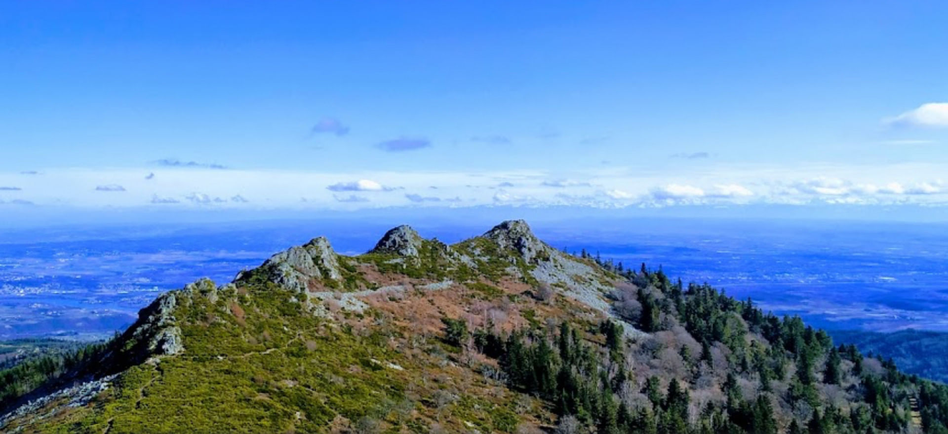 Vol au dessus du Pilat, , barrage de Grangent