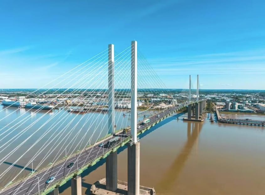 Flight over the Kent or East/South East of London