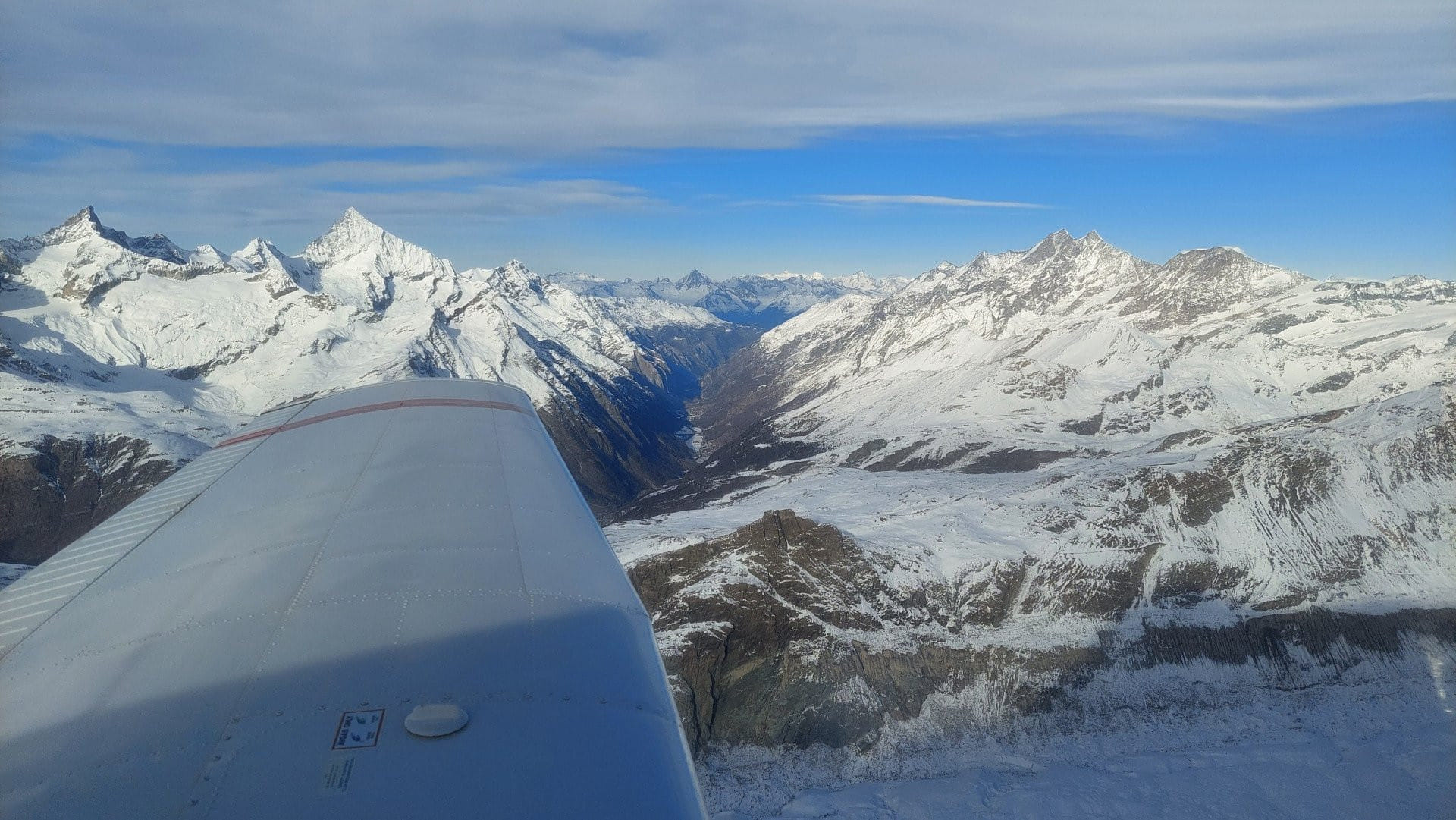 Matterhorn und Eiger, Mönch und Jungfrau