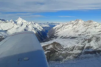 Matterhorn und Eiger, Mönch und Jungfrau