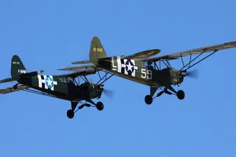 Survol plage de débarquement du Var