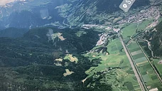 Alpenflug durch Südtirol
