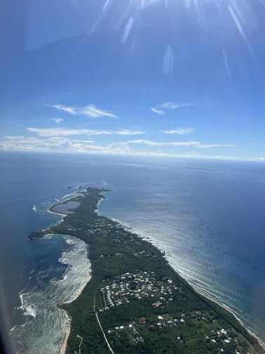 Balade aérienne autour des îles de la Guadeloupe