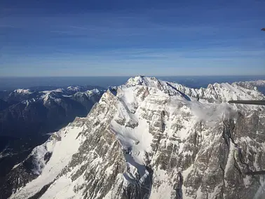 Zugspitze und Hochvogel (Allgäuer Alpen Rundflug)