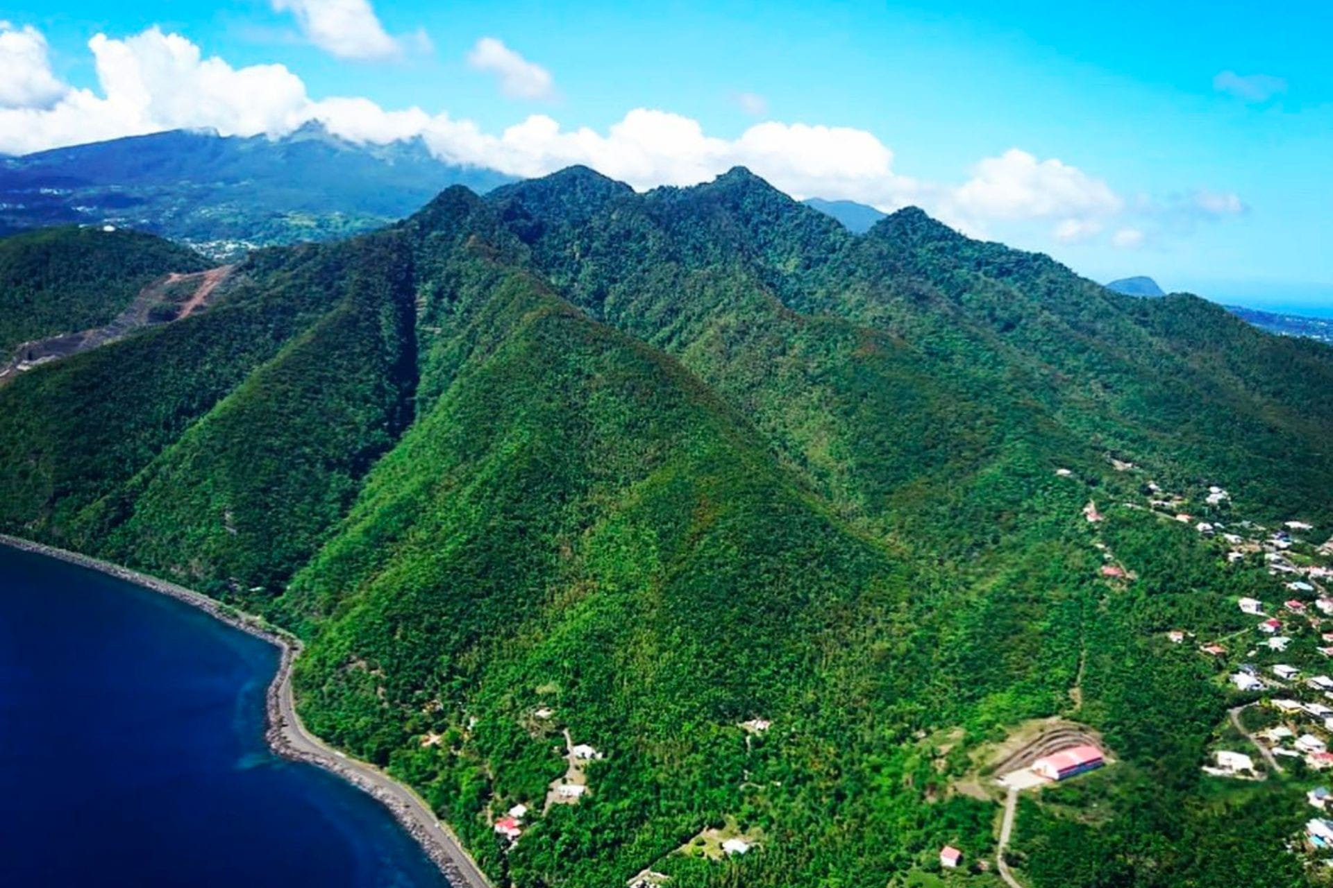 Sud Grande-Terre et Ilet Fajou - Survol de la Guadeloupe