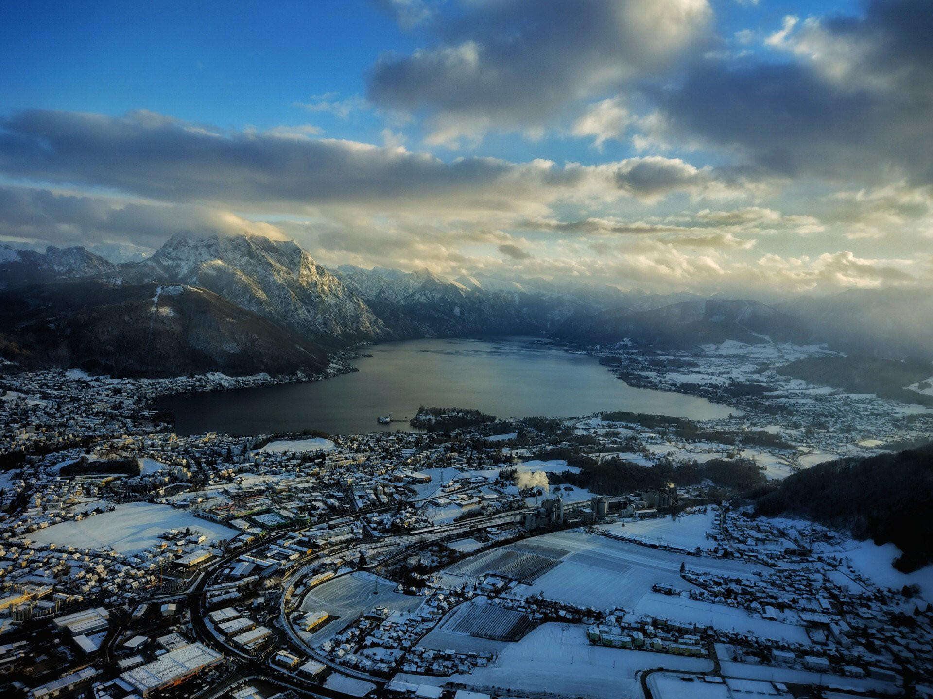Salzkammergut-"Seen-Rallye" im Ultraleichtflugzeug