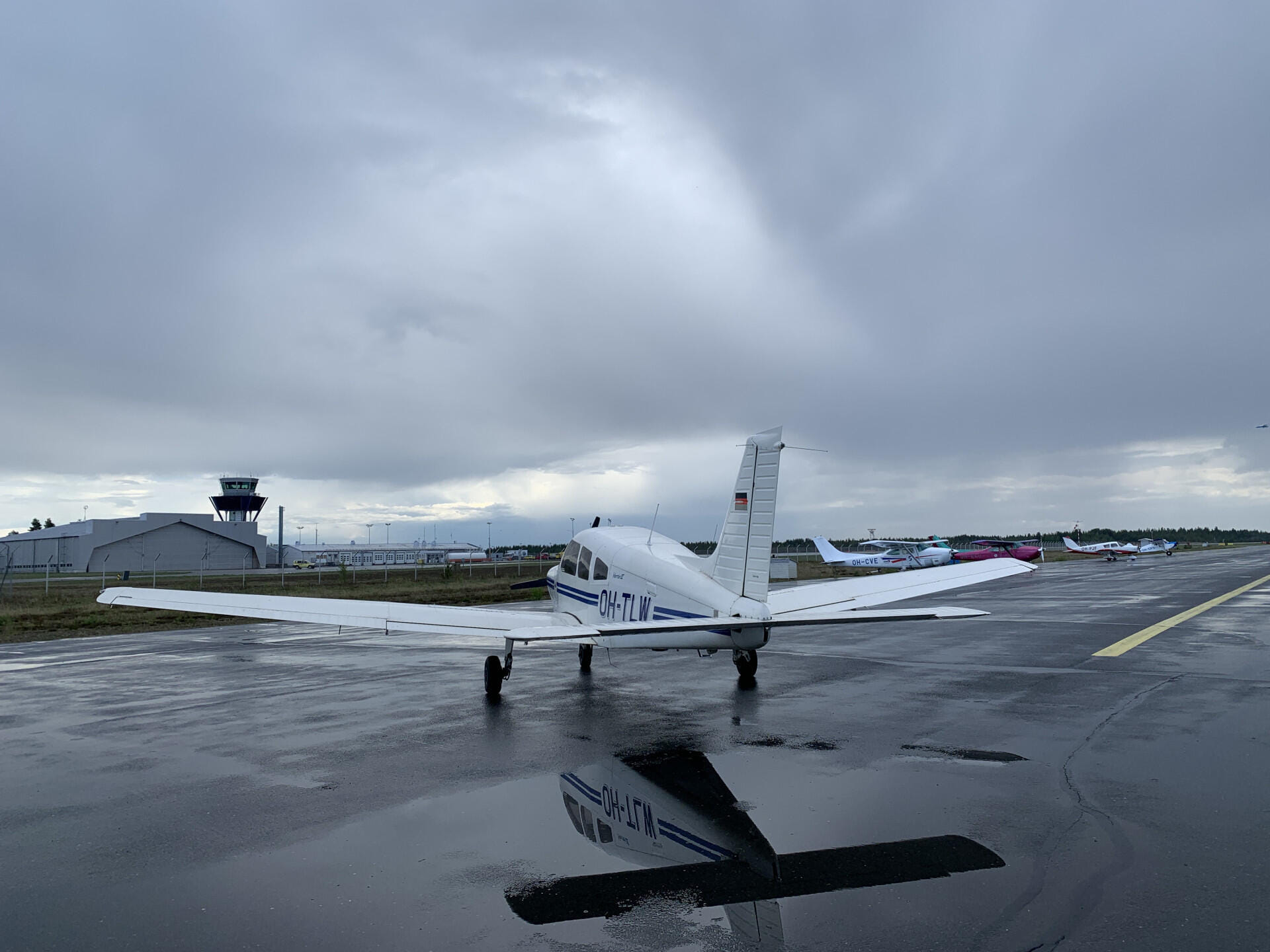 OH-TLW after summer rain.