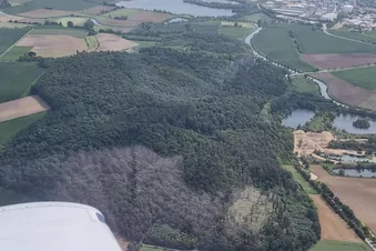 Rundflug zum Schloß Marienburg