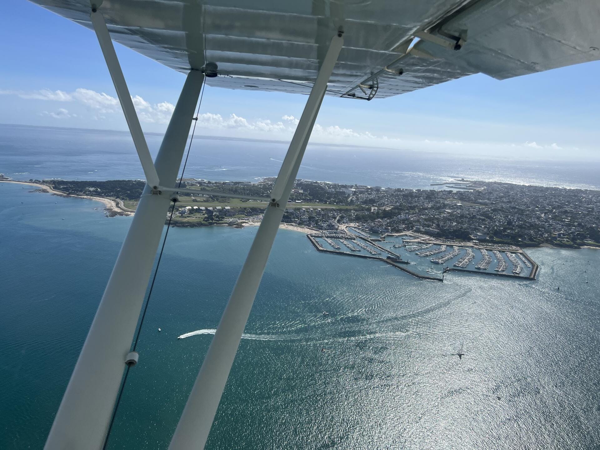 La baie de Quiberon (balade aérienne)