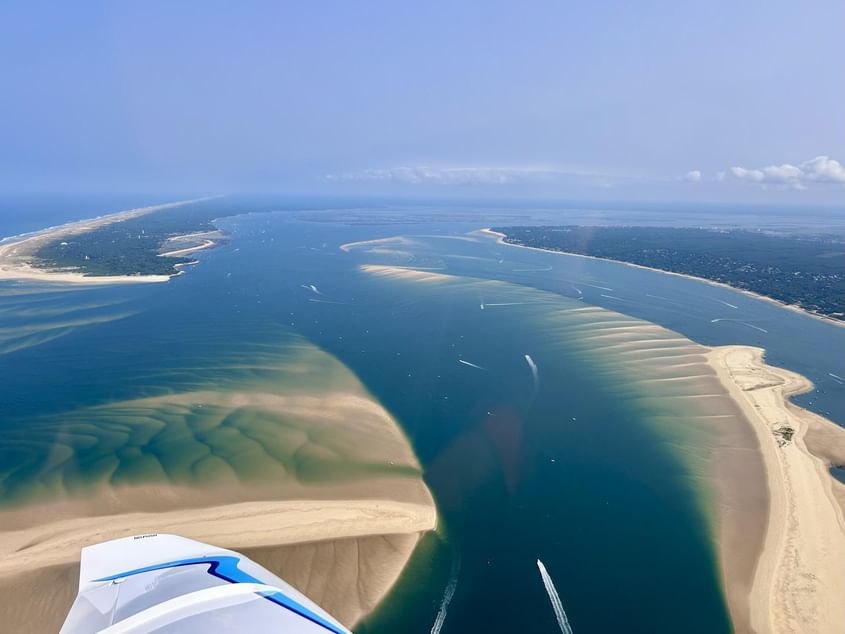 Un regard d'oiseau sur le bassin d'Arcachon