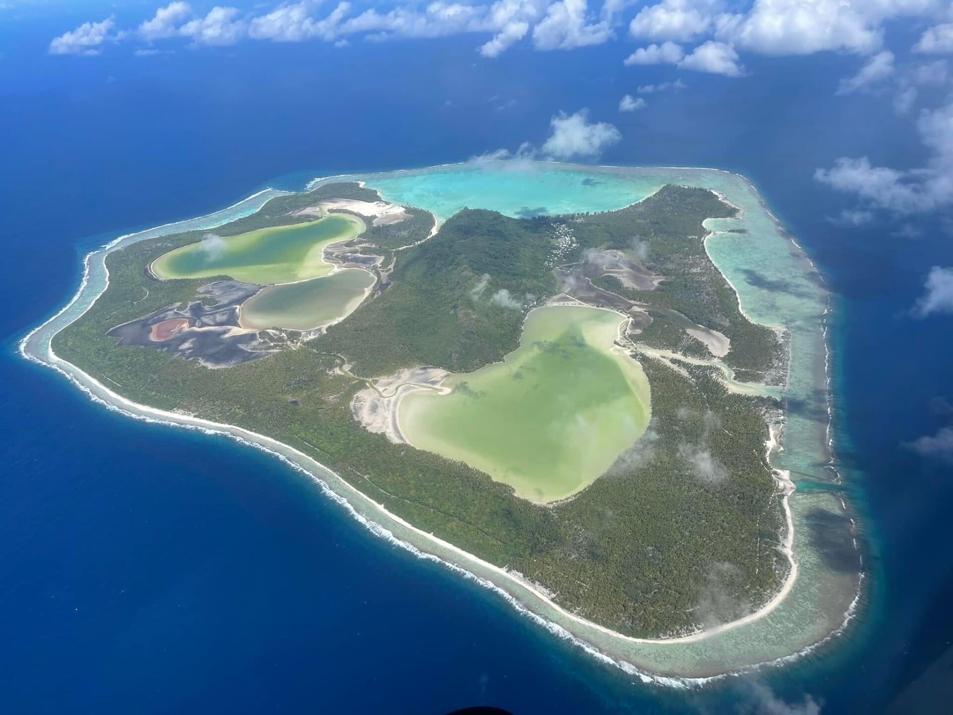 Depart Tahiti Maiao l'ile interdite