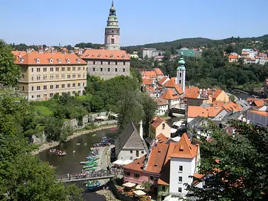 Wochenende an der Moldau in Budweis und Krumau (CZ)