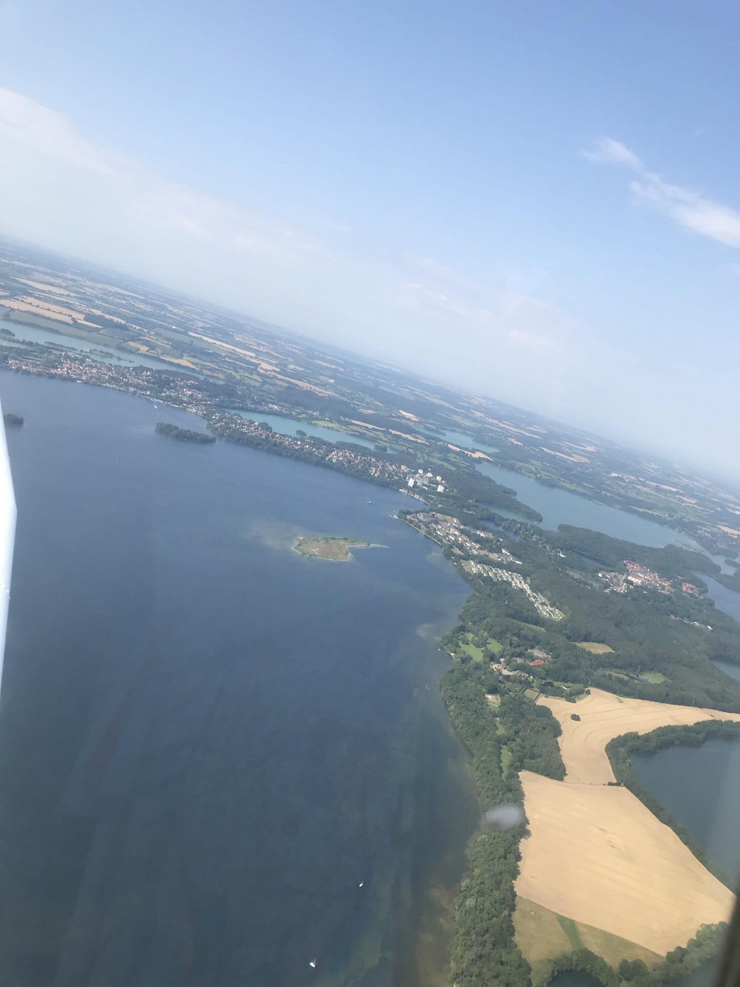 Rundflug über Rügen