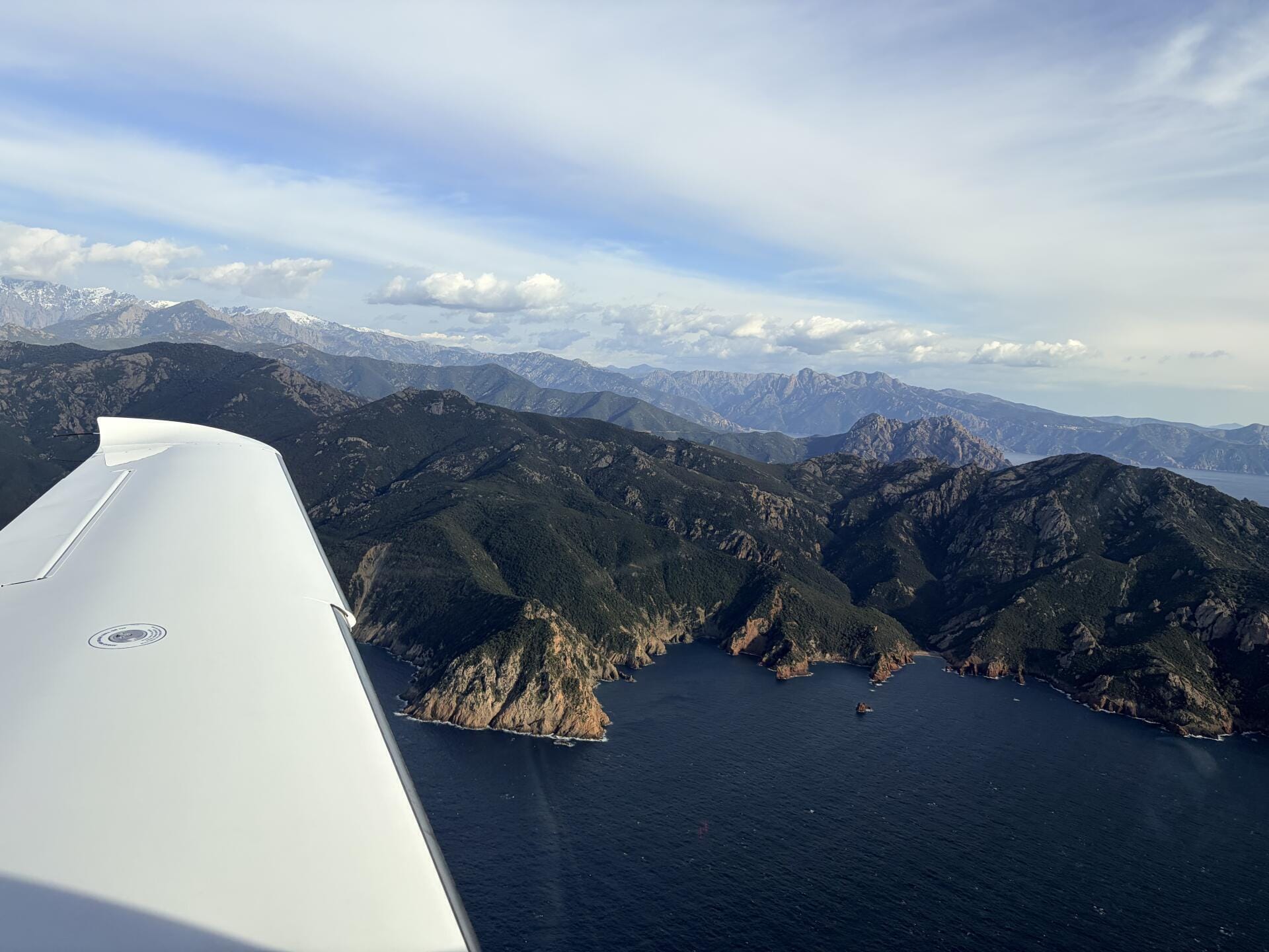 La Corse depuis Merville, Lille, Le Touquet