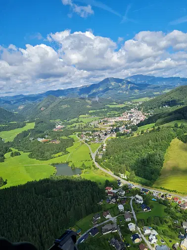 Hubschrauberflug Mariazellerland/Ötscherland