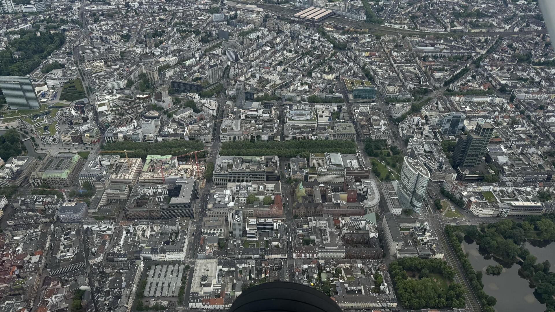 Düsseldorf city center