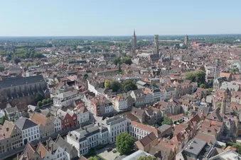 Discover Bruges from the skies