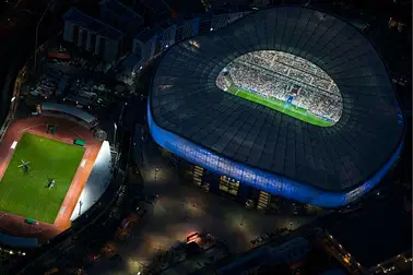 Vol portes ouvertes en hélicoptère - Marseille OM Stadium