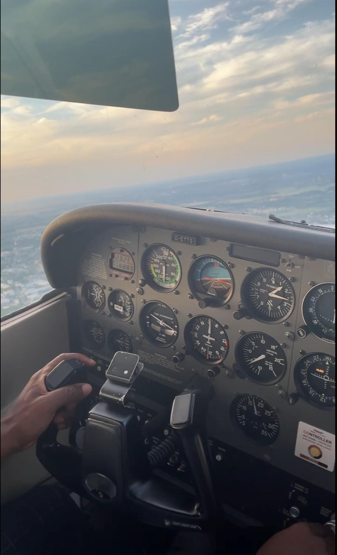 Cockpit View 👨🏾‍✈️