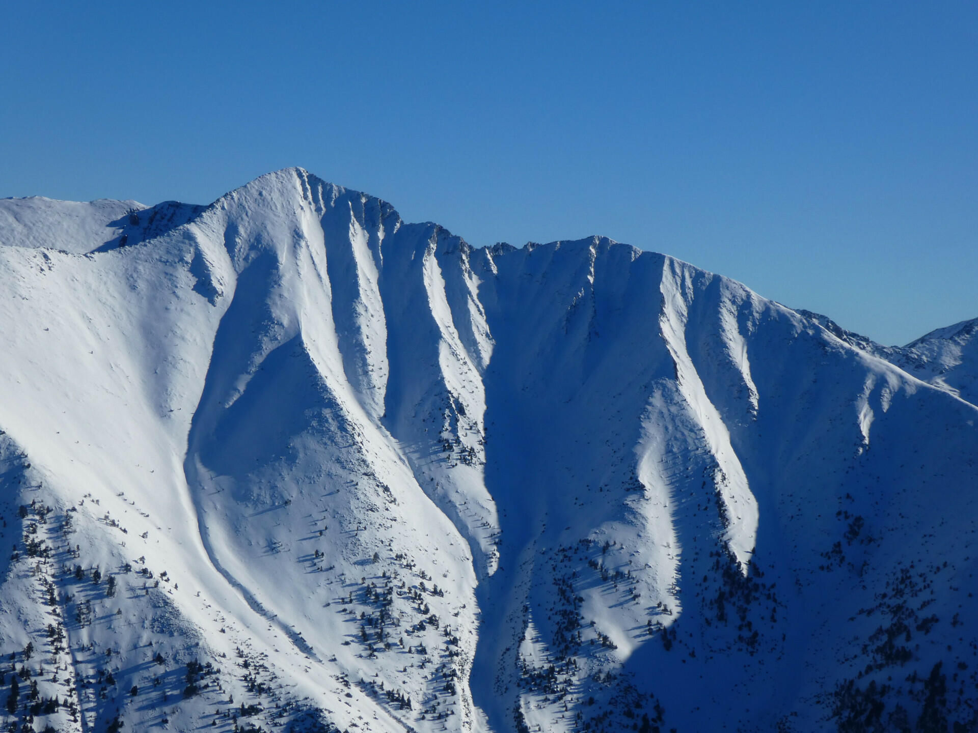 Le Canigou en Hiver