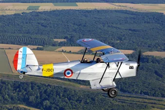 Vol d'initiation en Biplan d'époque - 60 min