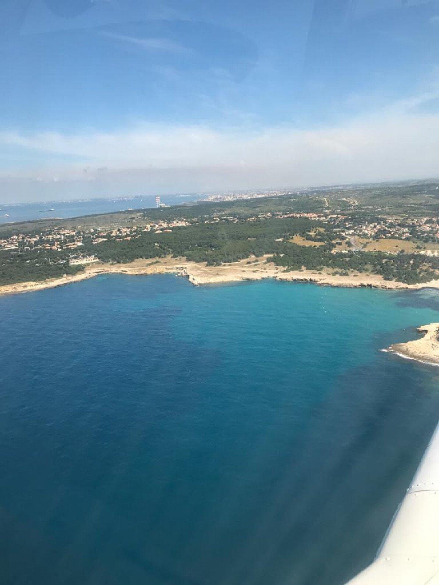 Survol de la Camargue