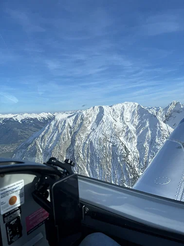 Flug durch die Alpen (bis zu 3 PAX)