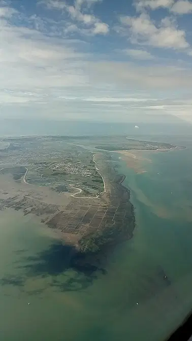 Vol à destination de Fort boyard depuis Beauvoir