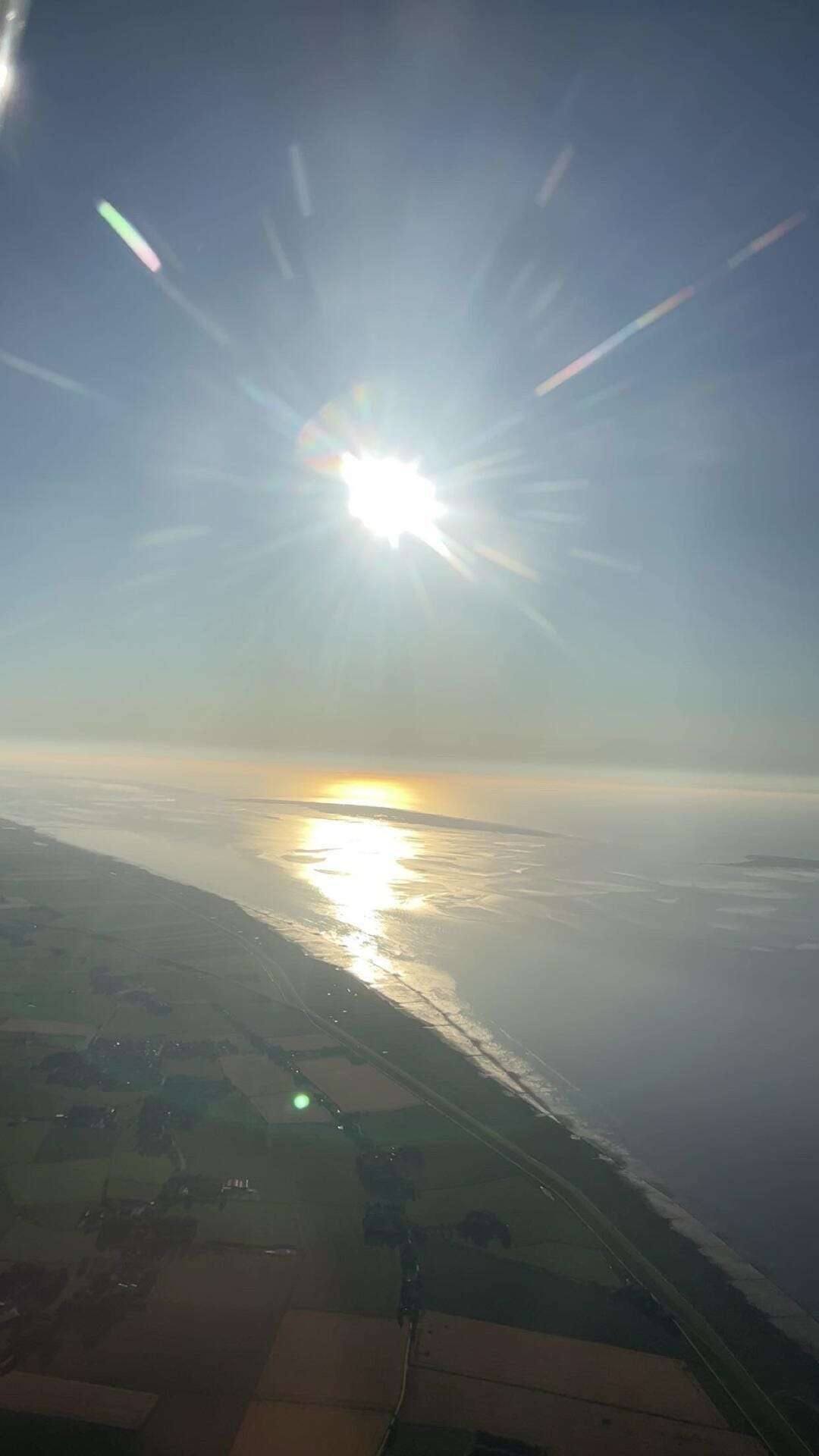 Abendlicher Rundflug – Sonnenuntergang inklusive