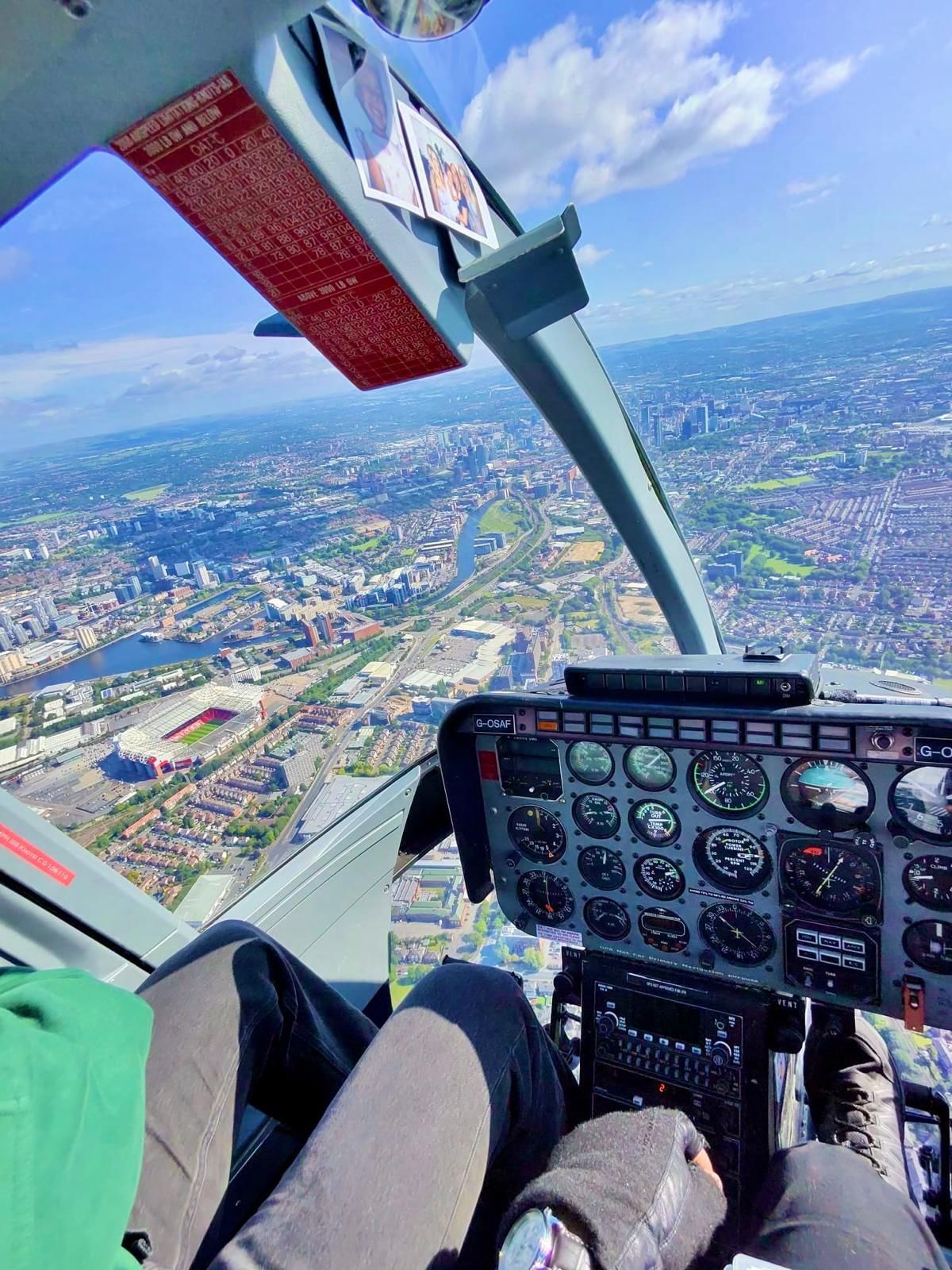 30 Minute City of Manchester Flight